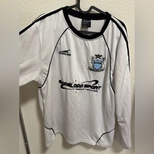 Oversized long sleeve patch tshirt